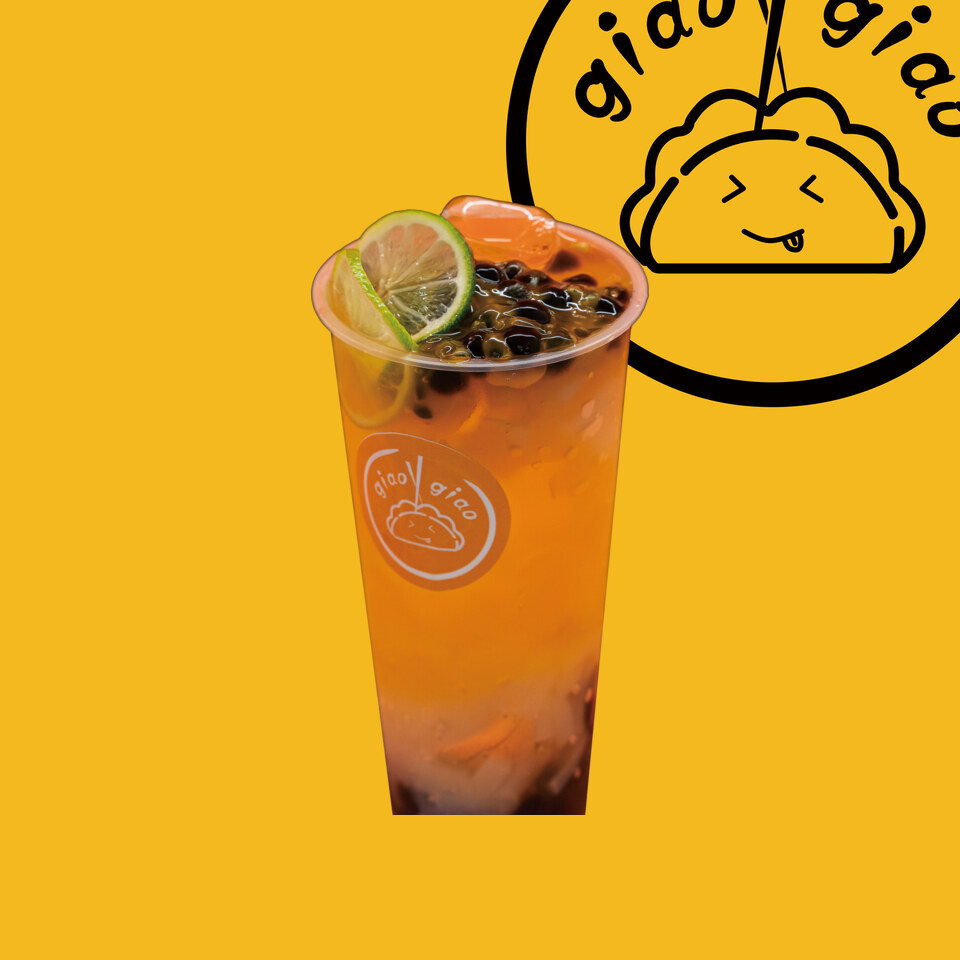 Tè verde al passion fruit — bubble tea di GiaoGiao a Firenze