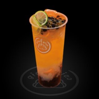 Tè verde al passion fruit — bubble tea di GiaoGiao a Firenze